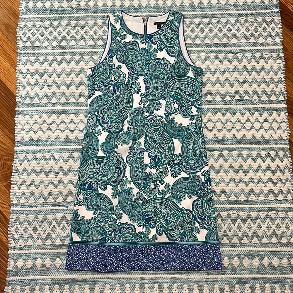 Ann Taylor paisley dress